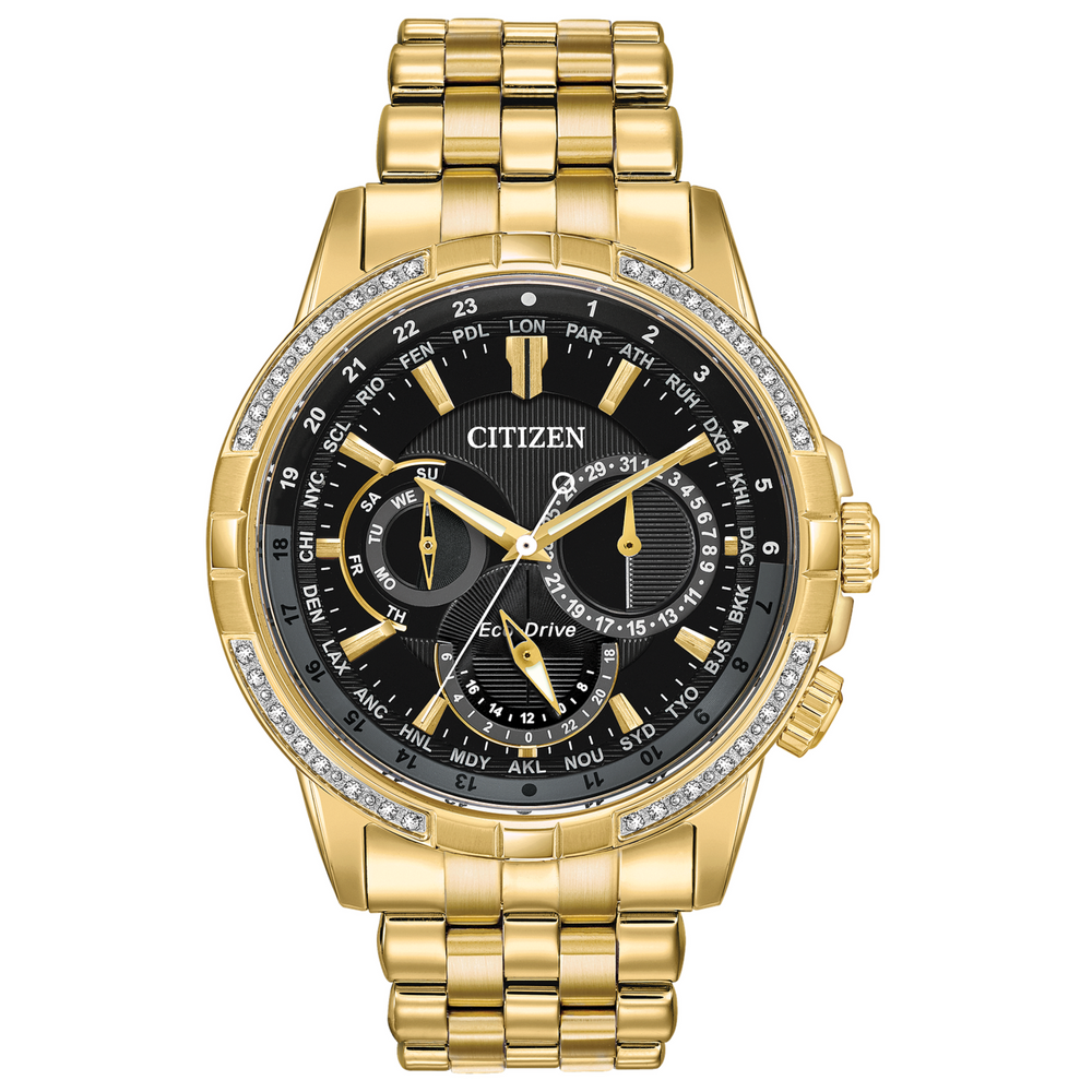 Citizen Eco-Drive Mens Watch Citizen BU2082-56E Calendrier