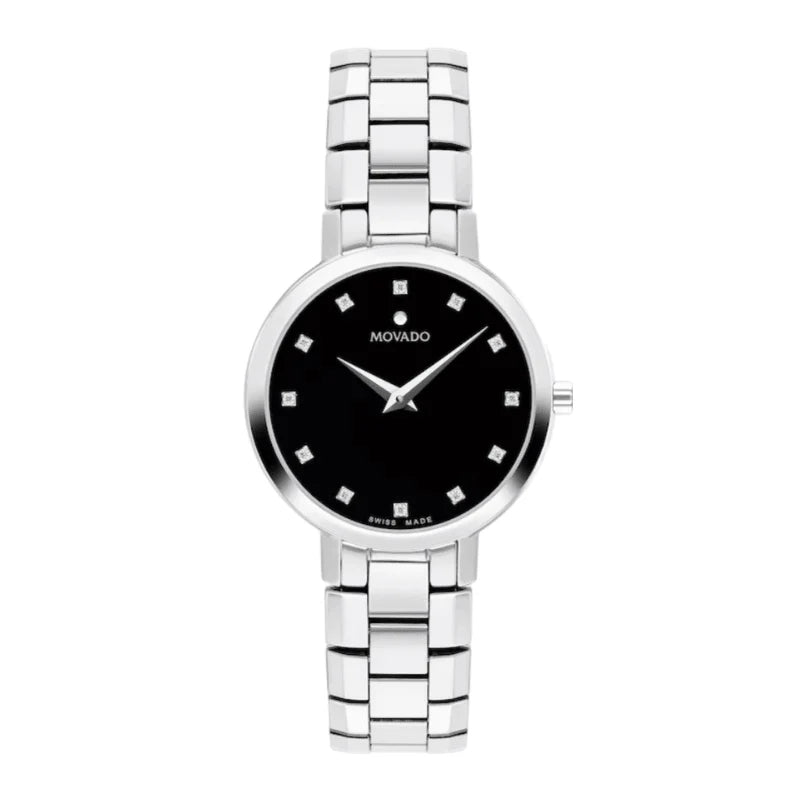 Movado Faceto  Quartz Watch - 0607866