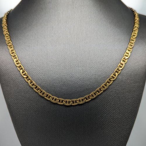 10kt 4mm Mariner Chain