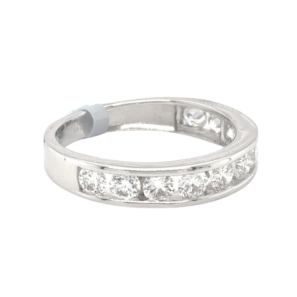 14kt White Gold 1.0ct Lab Grown Diamond Band