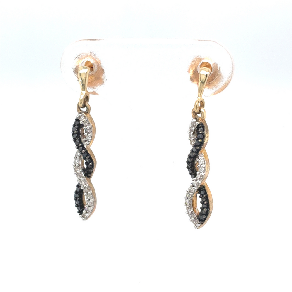 10kt Yellow Gold .15ct Diamond Stud Earring
