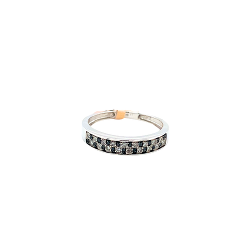 10kt White Gold .11 tw Diamond Ring