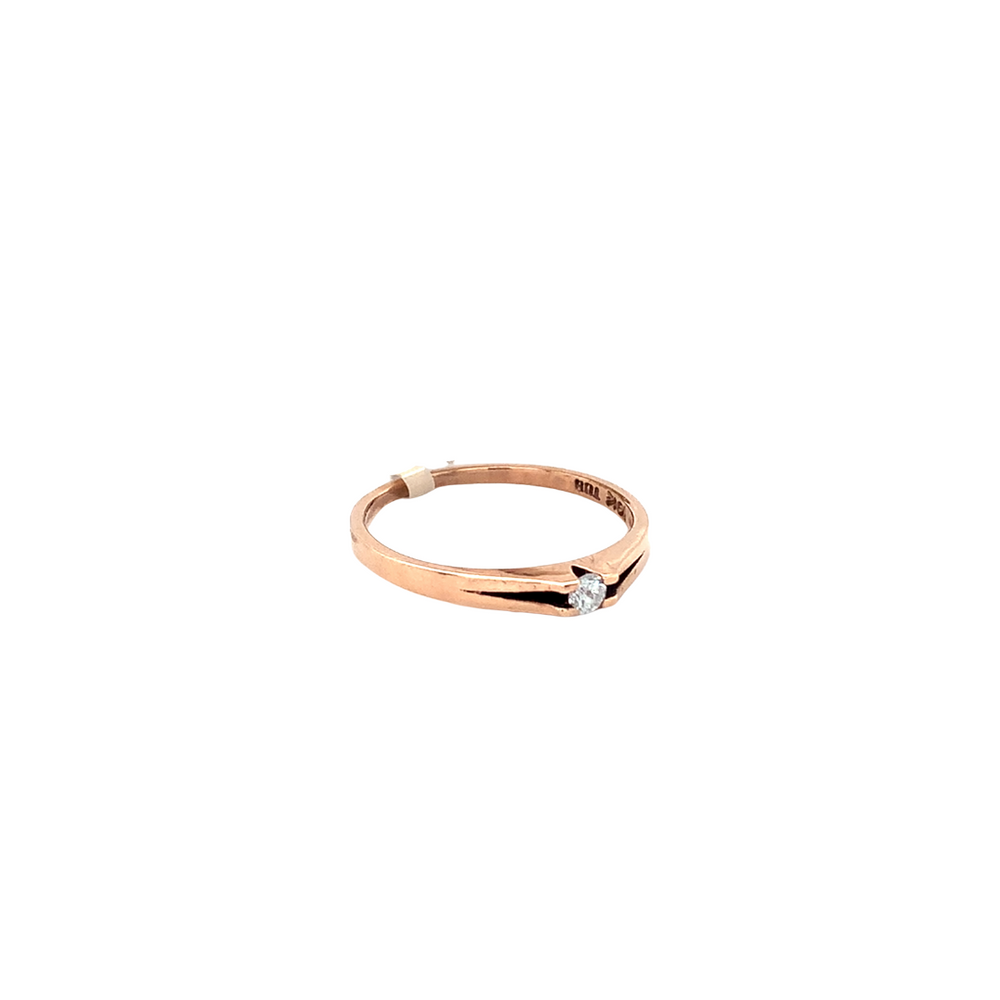 10kt Rose Gold Diamond Ring