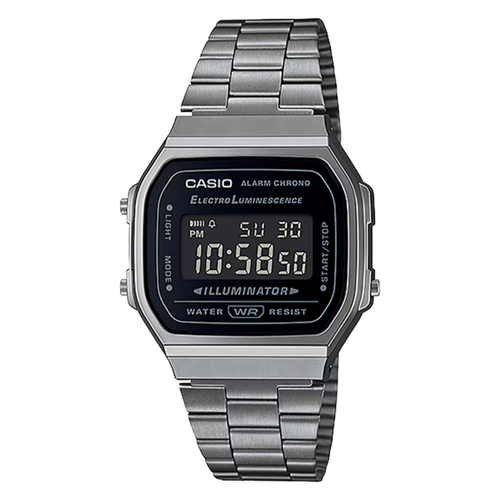 Casio Vintage Collection Silver A168WGG-1BVT