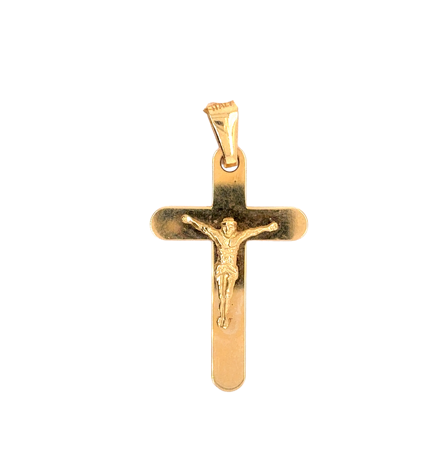 14kt Yellow Gold Cross Pendant
