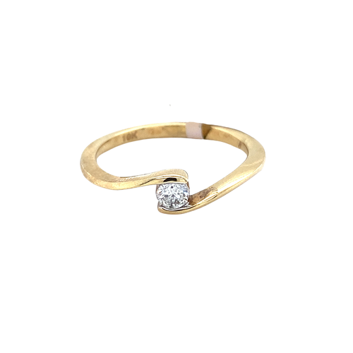 10kt Yellow Gold Diamond Ring