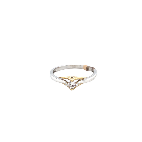14kt Two-Tone Diamond Ring