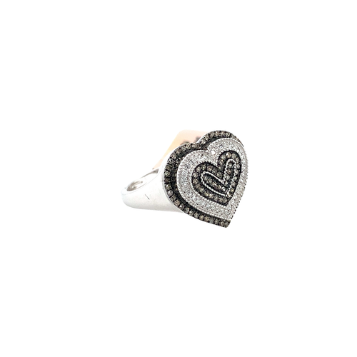 10kt White Gold .33 tw Diamond Ring