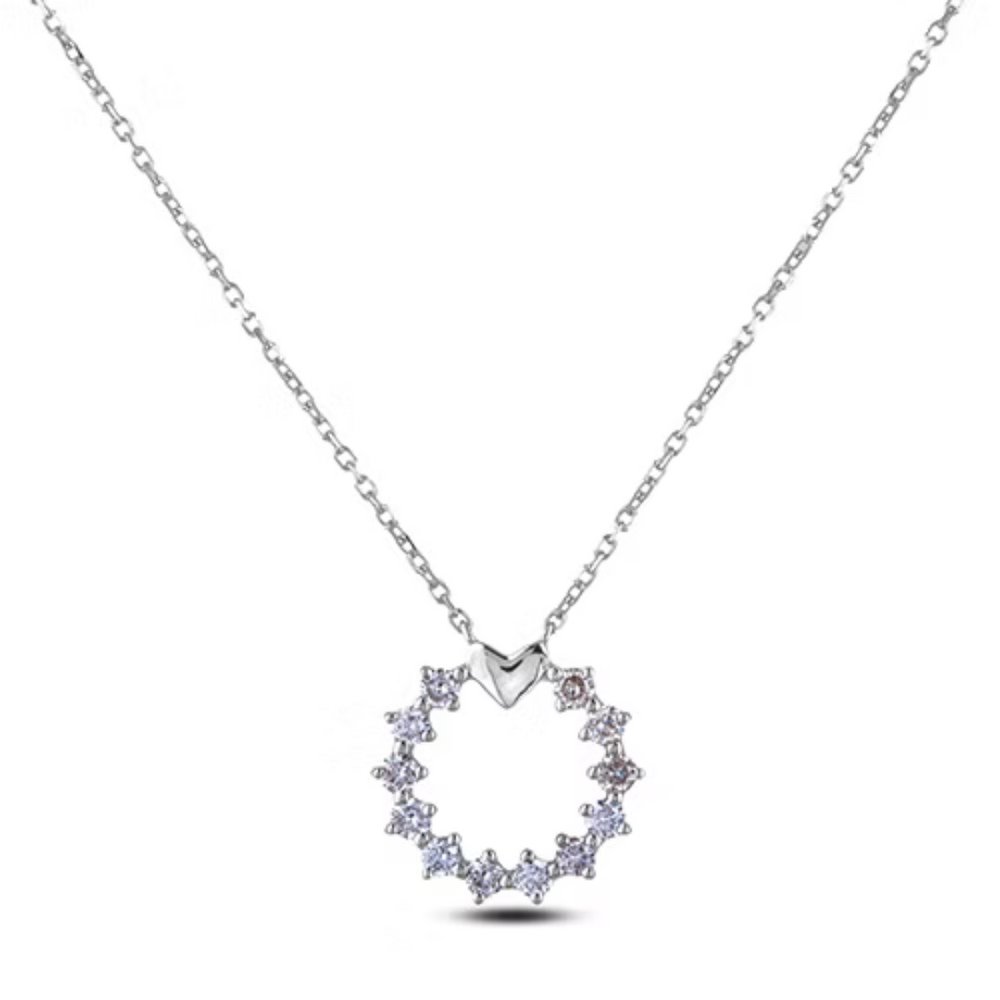 10k White Gold .28ct Canadian Diamond Pendant