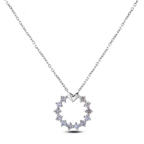 10k White Gold .28ct Canadian Diamond Pendant