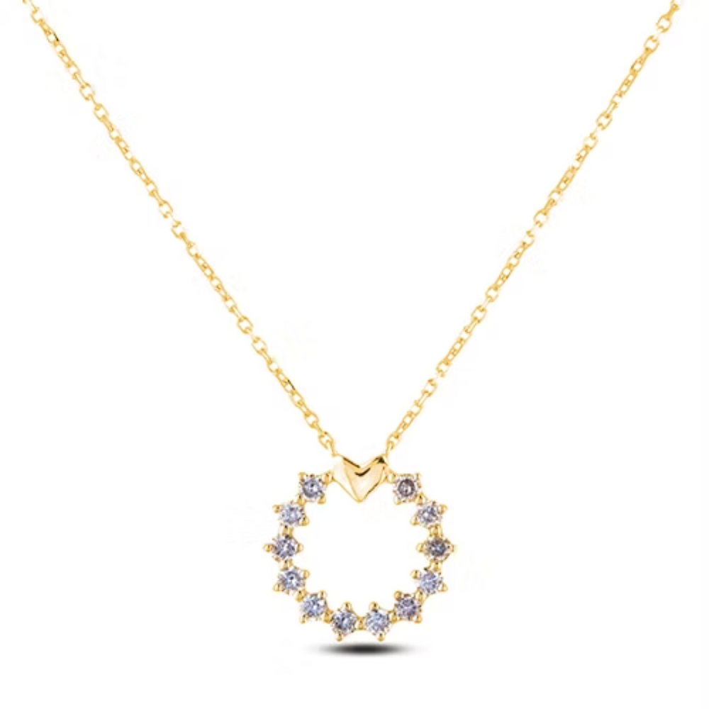 10k Yellow Gold .28ct Canadian Diamond Pendant