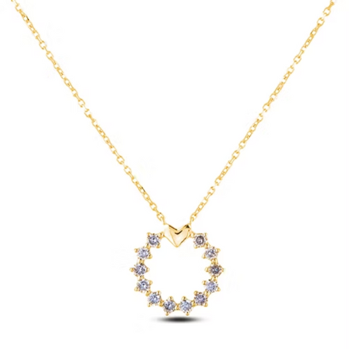 10k Yellow Gold .28ct Canadian Diamond Pendant