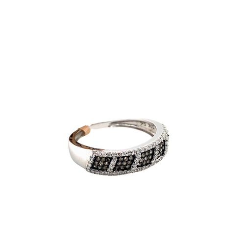 10kt White Gold .33tw Diamond Ring