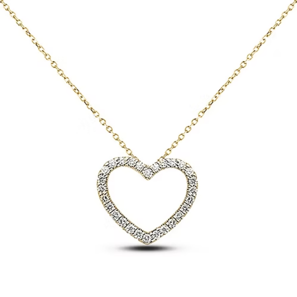 10k Yellow Gold .20ct Canadian Diamond Pendant