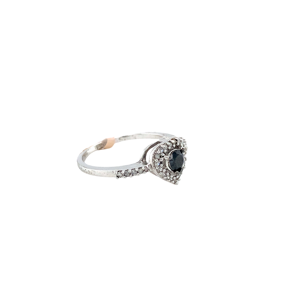 10kt White Gold .50 tw Diamond Ring