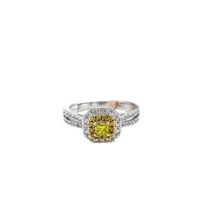 14kt White Gold .90 tw Diamond Ring