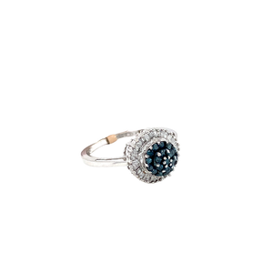 10kt White Gold .50 tw Diamond Ring
