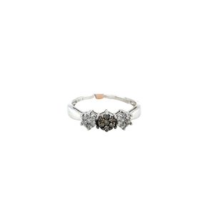 10kt White Gold .26 tw Diamond Ring