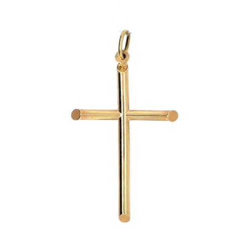 10kt Yellow Gold Cross Pendant