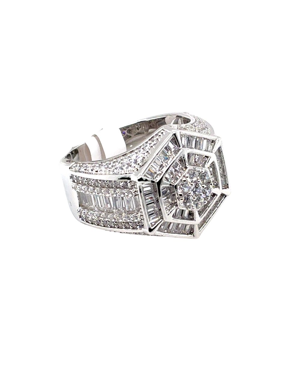 Sterling Silver Ring with CZ
