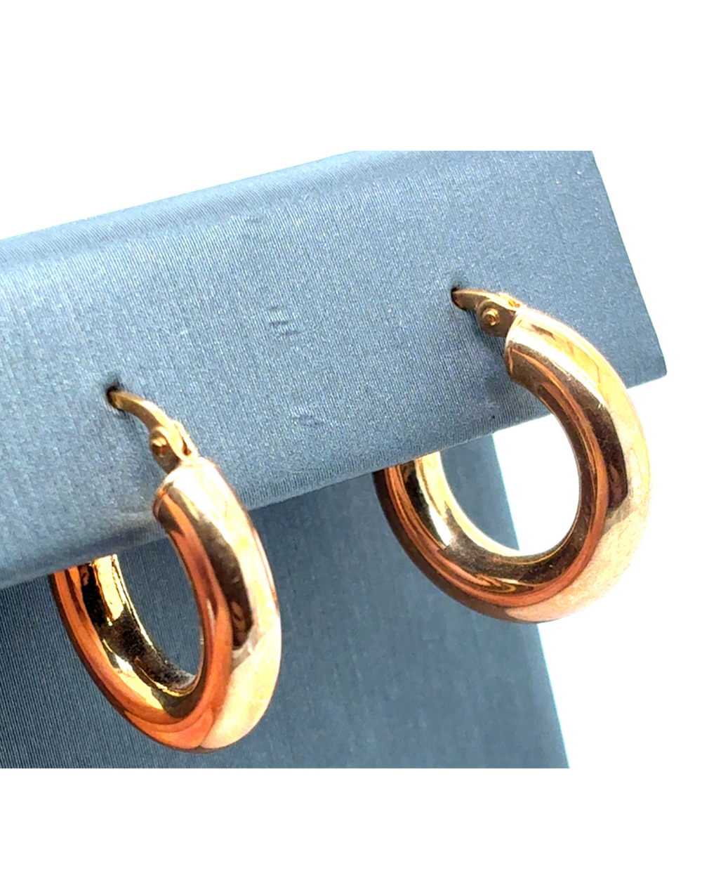 14kt Yellow Gold Fancy Hoop Earrings