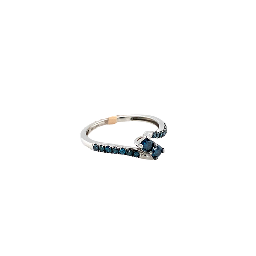 10kt White Gold .33tw Diamond Ring