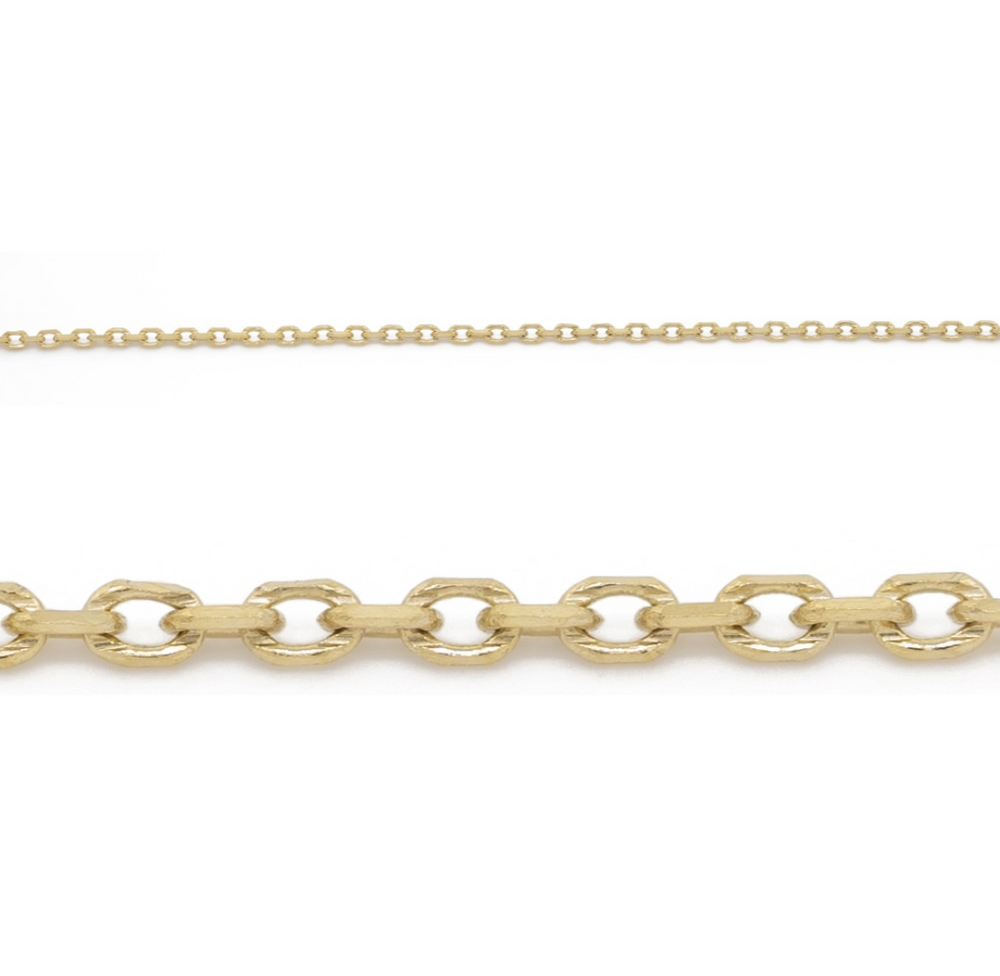 10kt Yellow Gold 20'' Rolo Chain