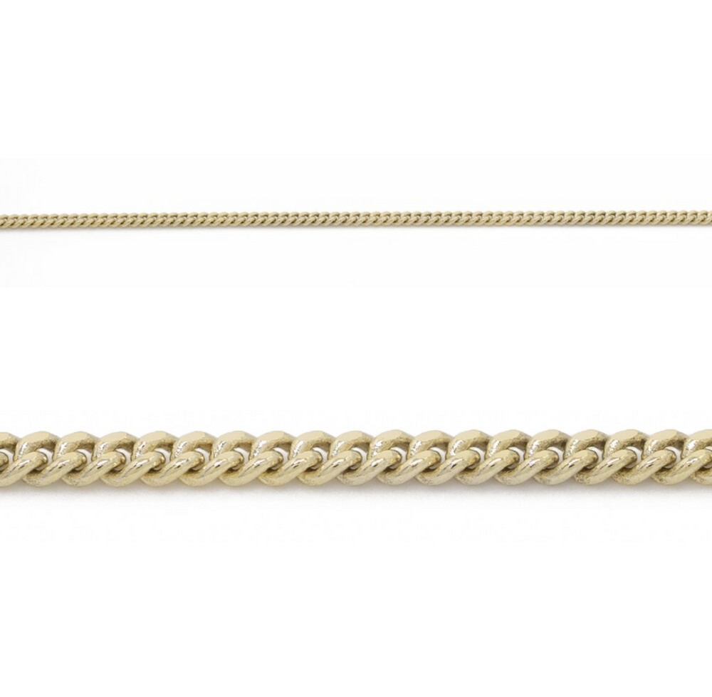 10kt Yellow Gold 20'' Curb Chain