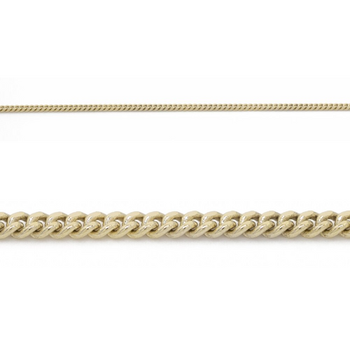 10kt Yellow Gold 20'' Curb Chain