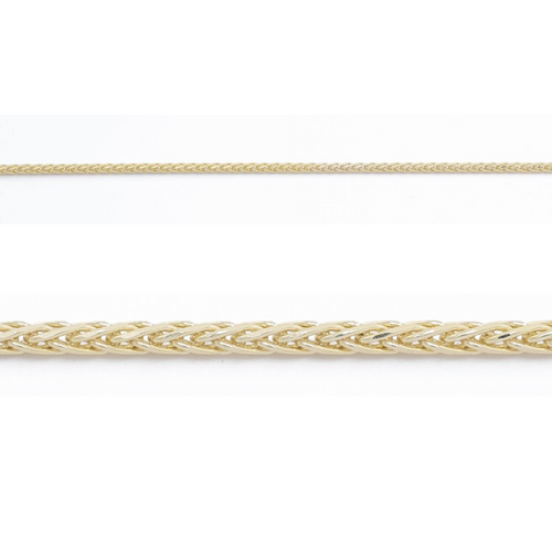10kt Yellow Gold 20'' Wheat Chain