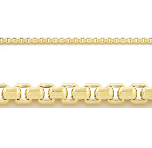 10kt Yellow Gold 20'' Box Chain