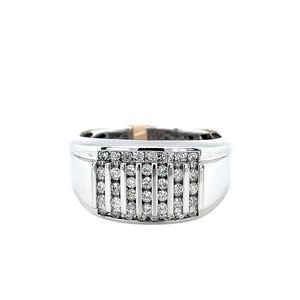 10kt White Gold .50tw Diamond Ring