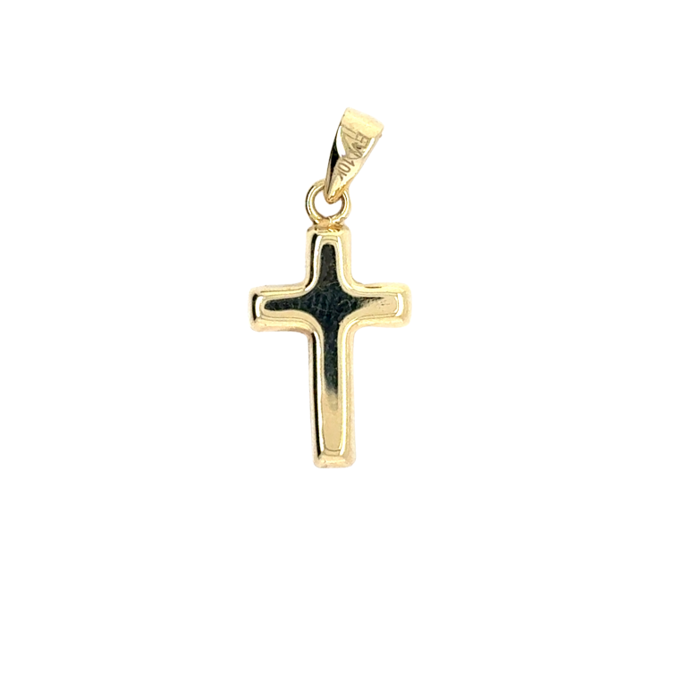 10kt Yellow Gold Cross Charm