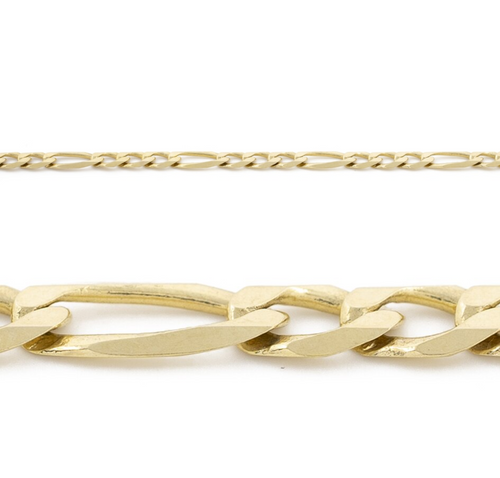 10kt Yellow Gold 20'' Figaro Chain