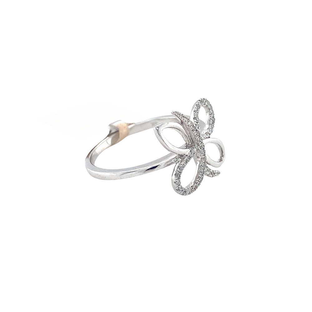 14kt White Gold Diamond Ring