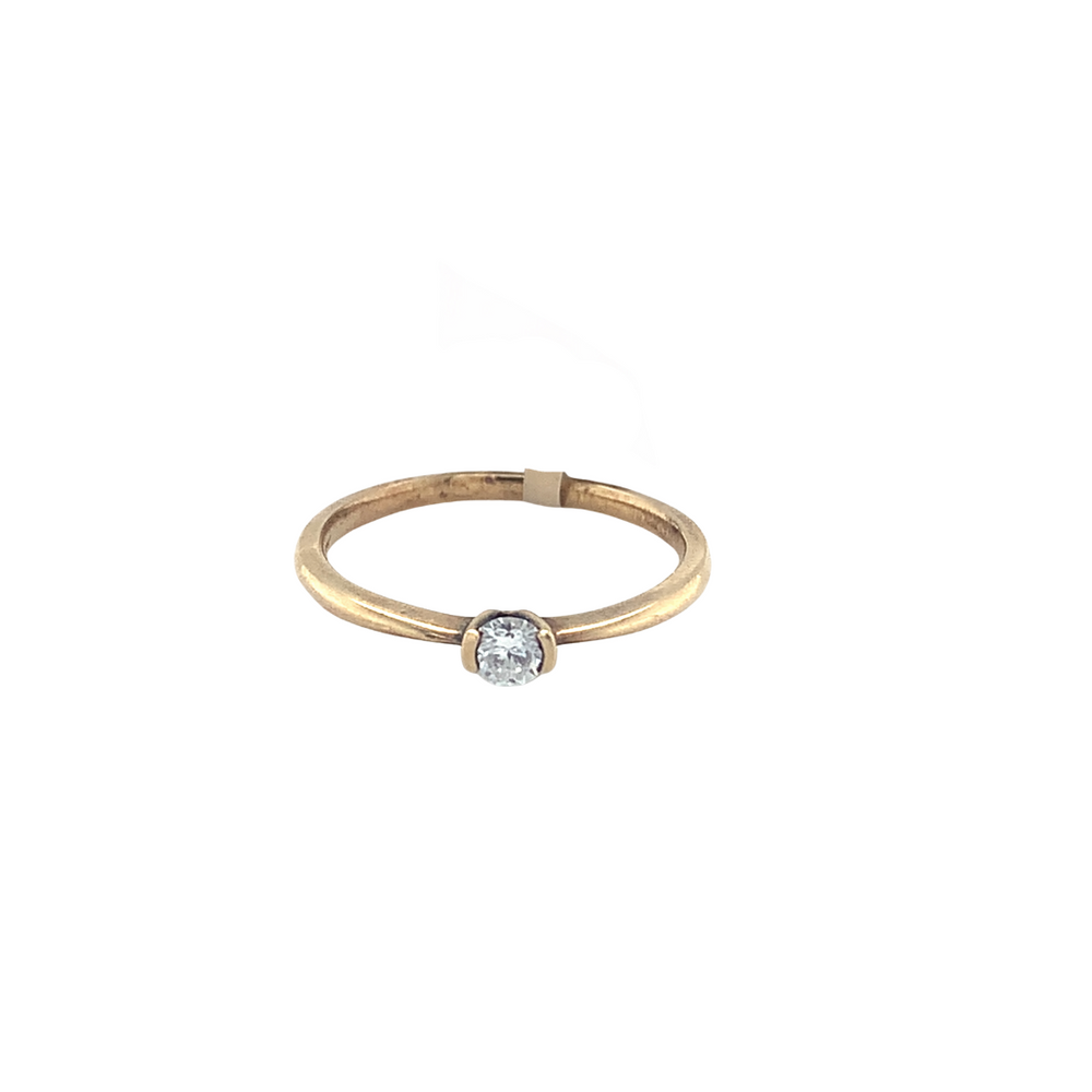 10kt Yellow Gold Diamond Ring