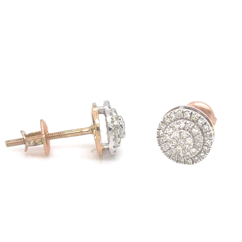 10kt Yellow Gold .28ct Diamond Stud Earring
