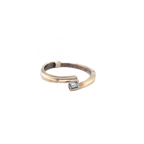 10kt Yellow Gold Diamond Ring