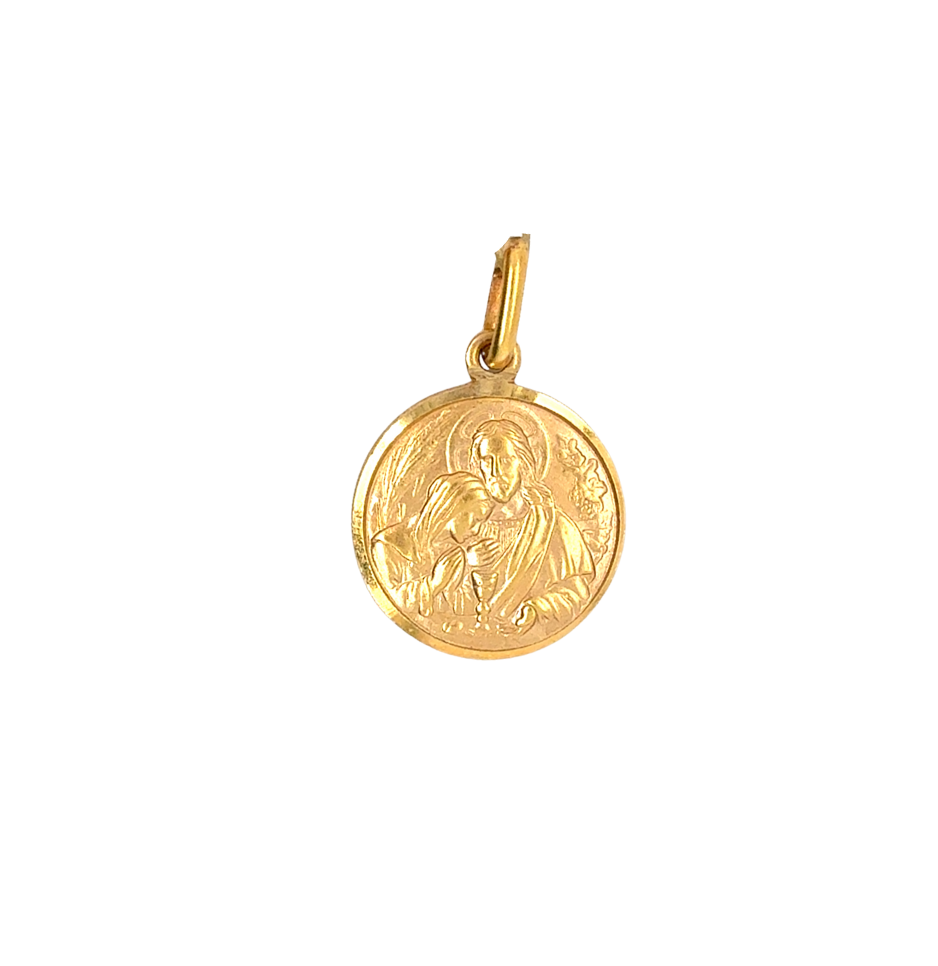 10kt Yellow Gold Communion Charm