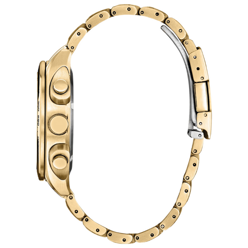 Citizen Carson Gold Tone Eco Drive Watch CA4542-59X