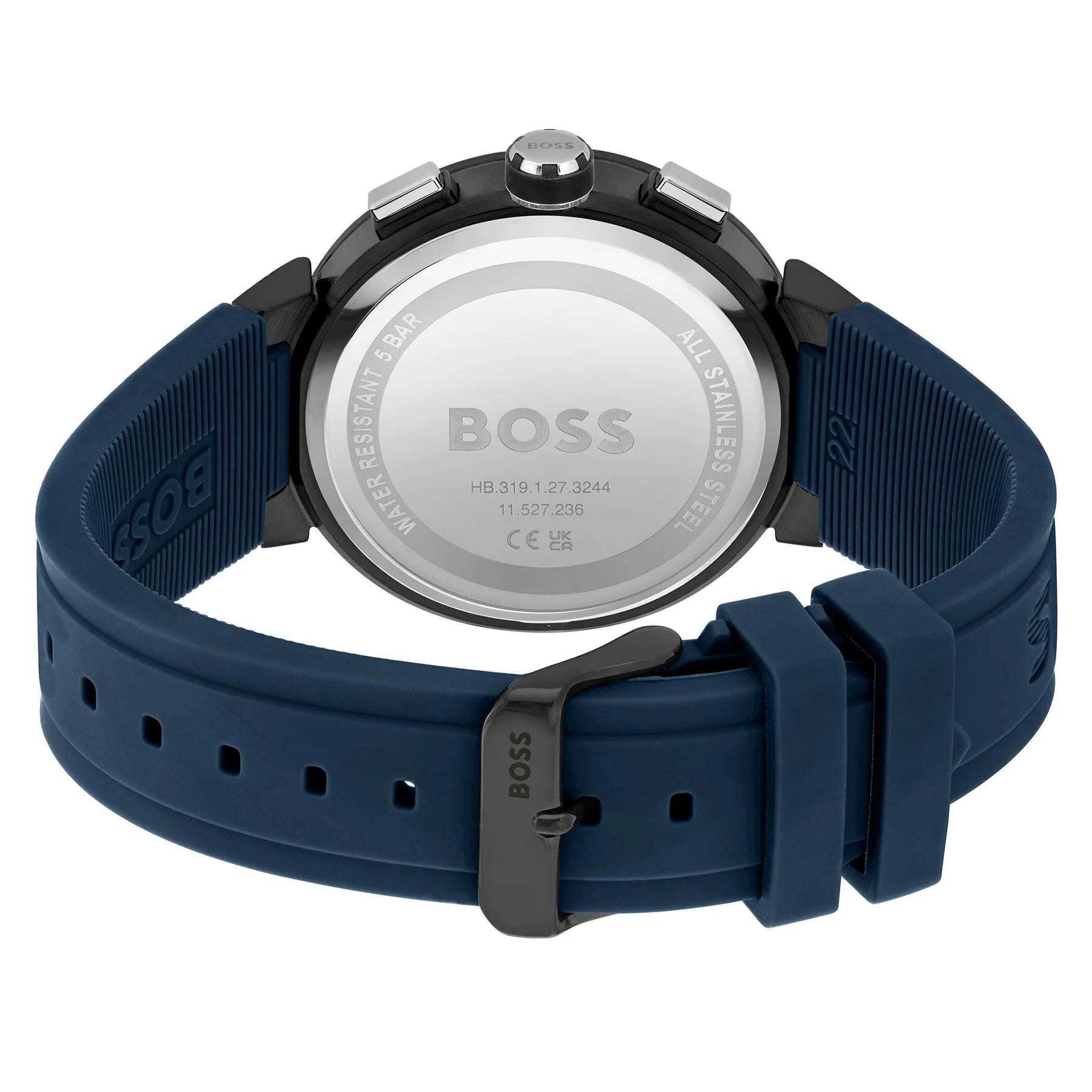 Hugo Boss Blue Chronograph 1513998 One – Jewellers II Bellagio Watch Silicone