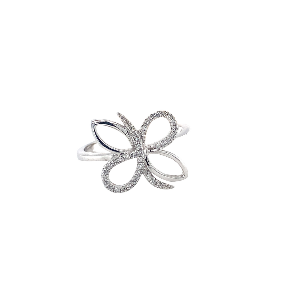14kt White Gold Diamond Ring