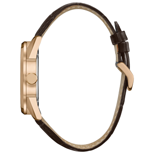Citizen Classic Brown Leather Strap Watch AW0082-01A