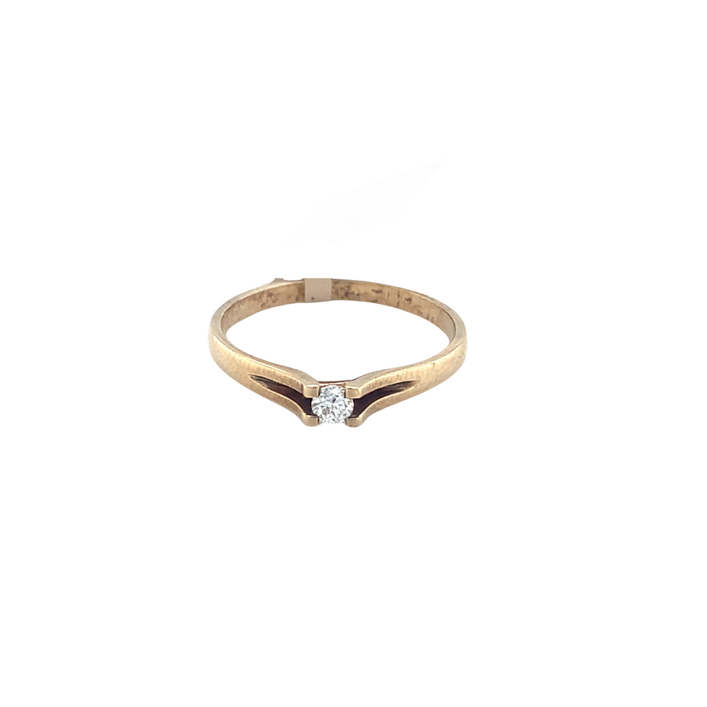 10kt Yellow Gold Diamond Ring