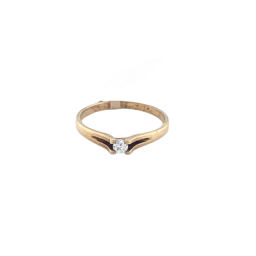 10kt Yellow Gold Diamond Ring