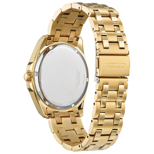 Citizen Gold Tone Eco Drive Watch BM7532-54P
