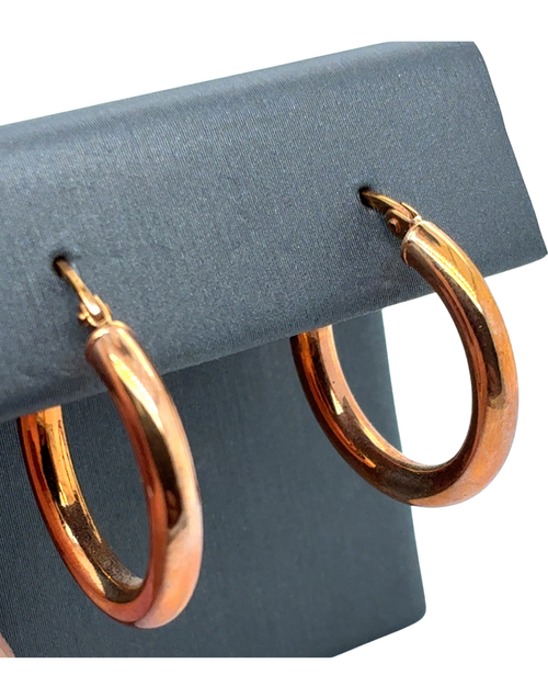 10kt Yellow Gold Hoops