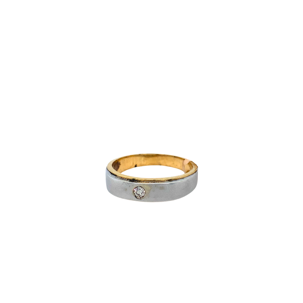 10kt two-tone gold Diamond Ring