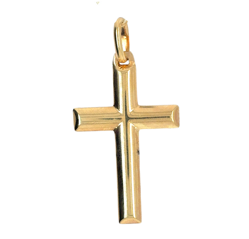 10kt Yellow Gold Cross Pendant