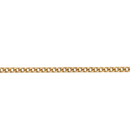 10kt Yellow Gold 2.5mm Curb Anklet